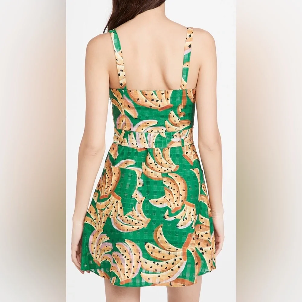 Farm Rio Raining Bananas Dress - Picture 2 of 5